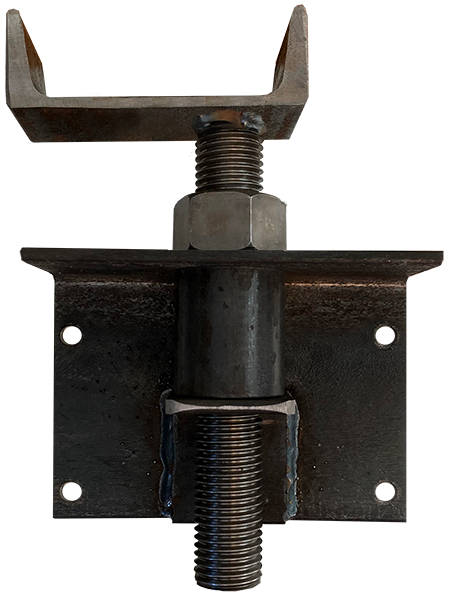 W4 Offset Perpendicular Adjustable Joist Bracket (Unfinished)