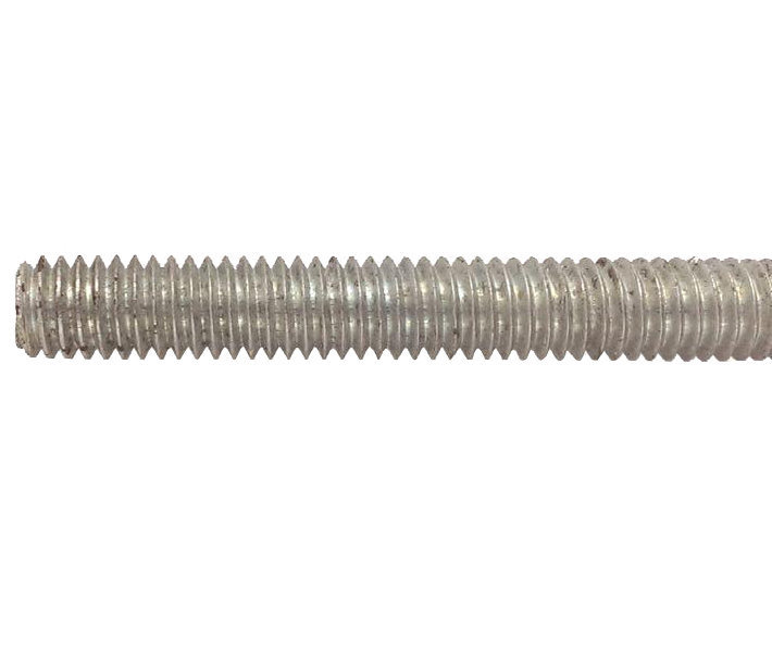 ¾ Inch x 7 Ft Galvanized All Thread